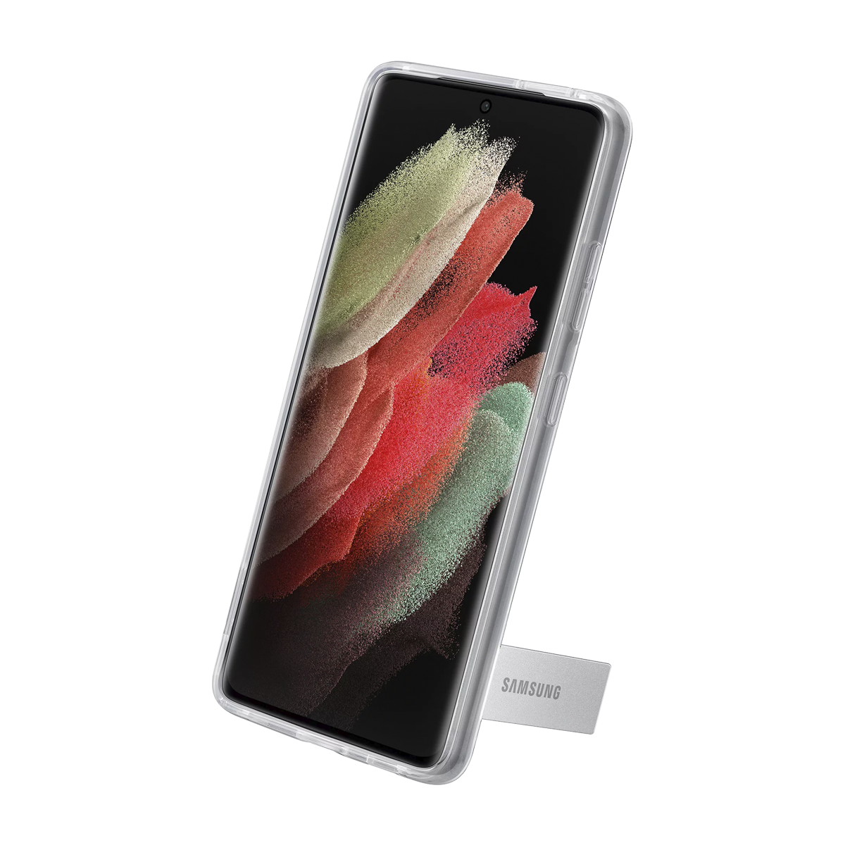 Clear Standing Cover S21 Ultra SKU: EF-JG998C – NEXT LEVEL