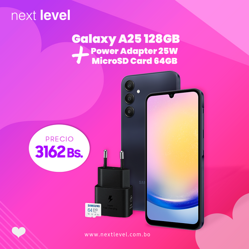 Galaxy A25 (6GB /128 GB) SKU: SM-A256EZKDBVO